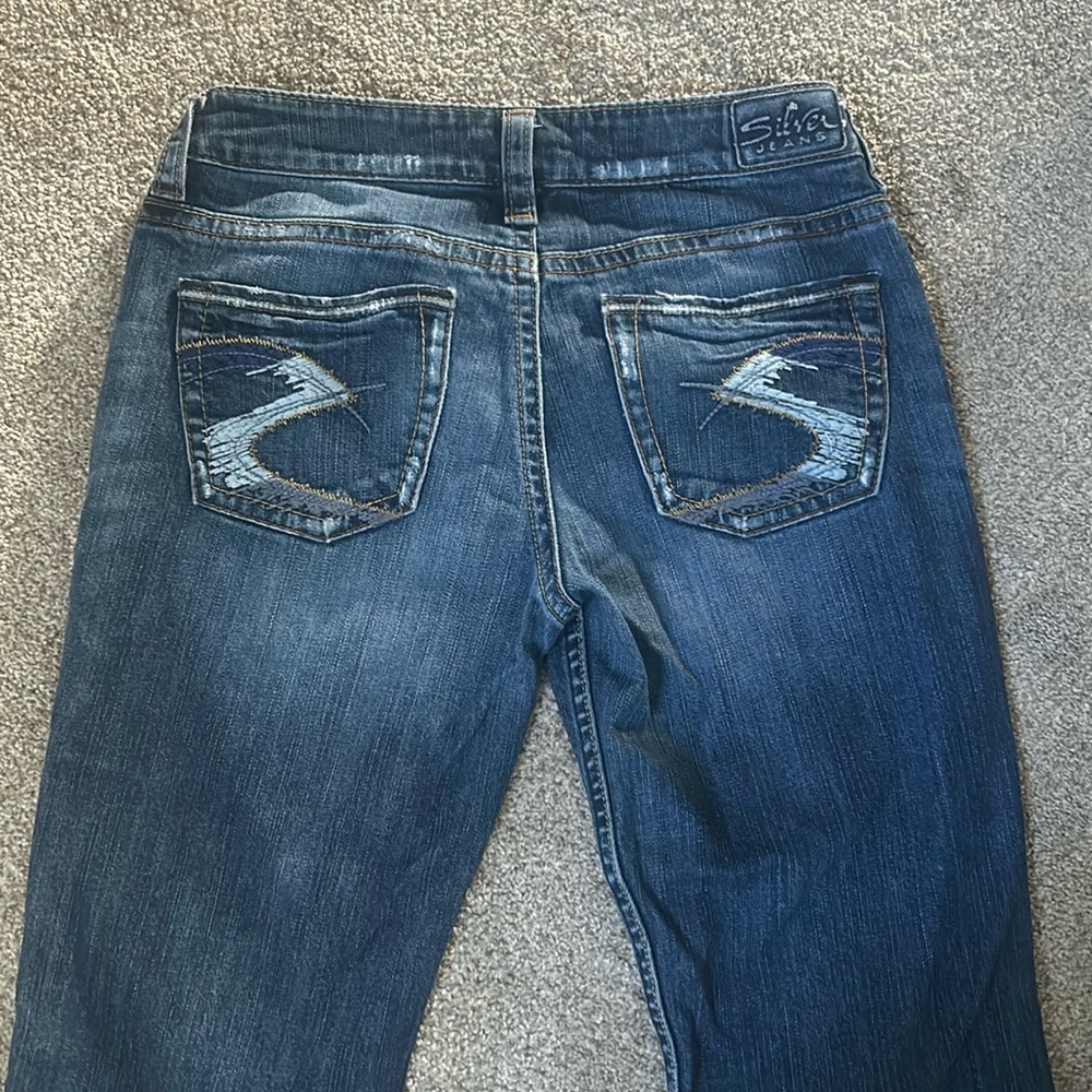 Silver jeans